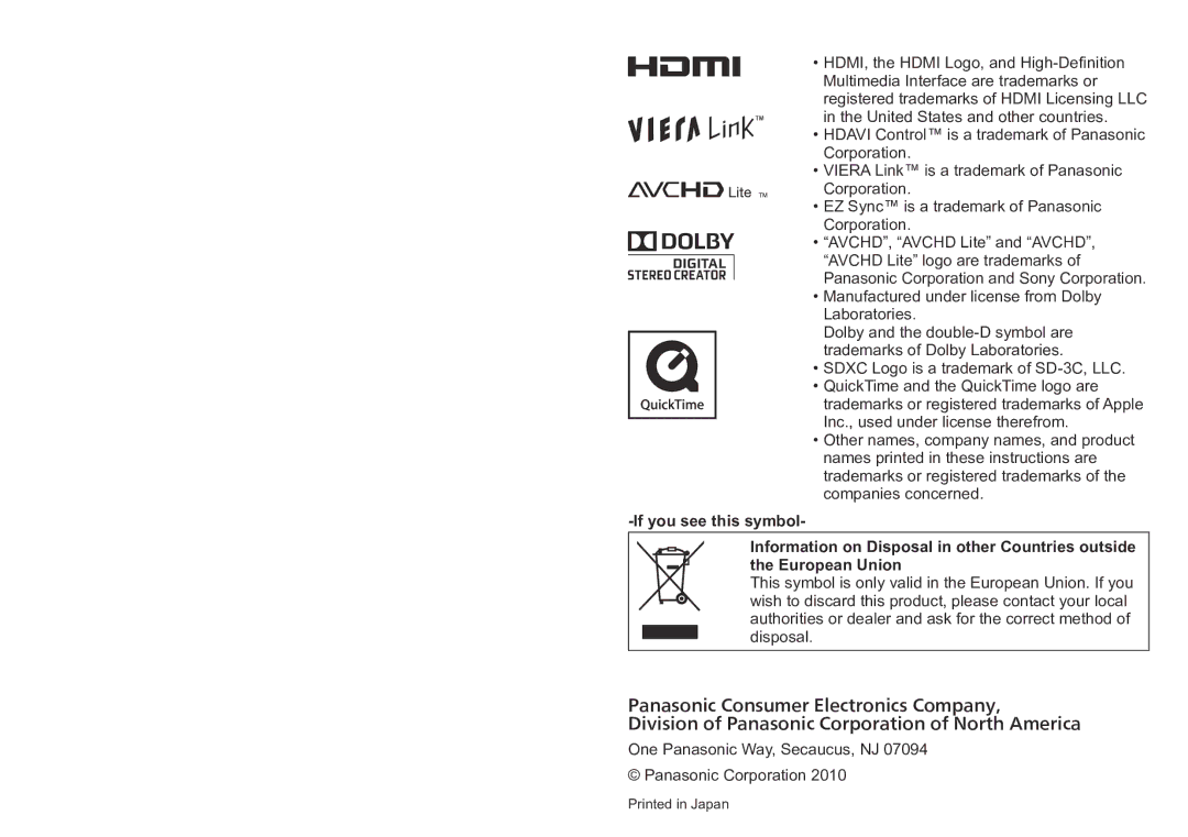 Panasonic DMC-ZS7 operating instructions 