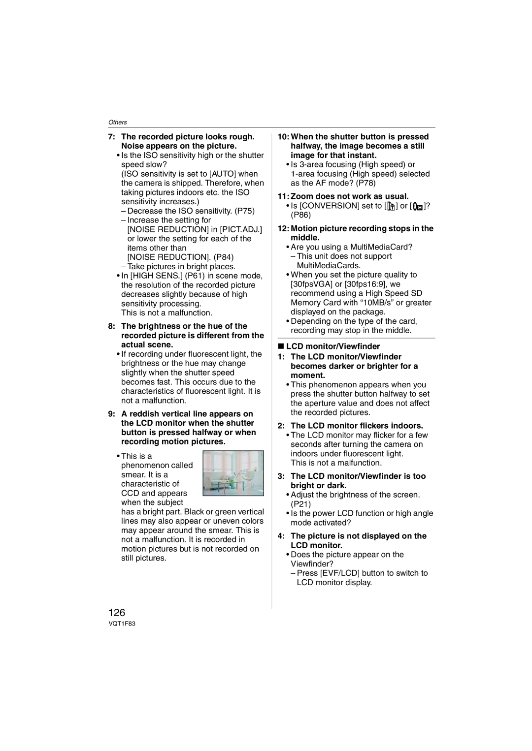 Panasonic DMCFZ18K operating instructions 126 