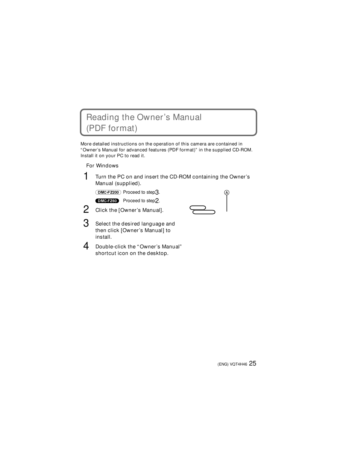 Panasonic DMCFZ200K owner manual For Windows 