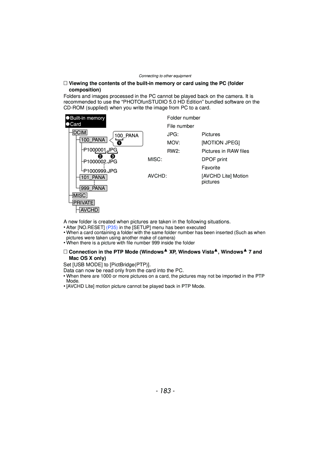 Panasonic VQT2Y96, DMCFZ40K operating instructions 183 