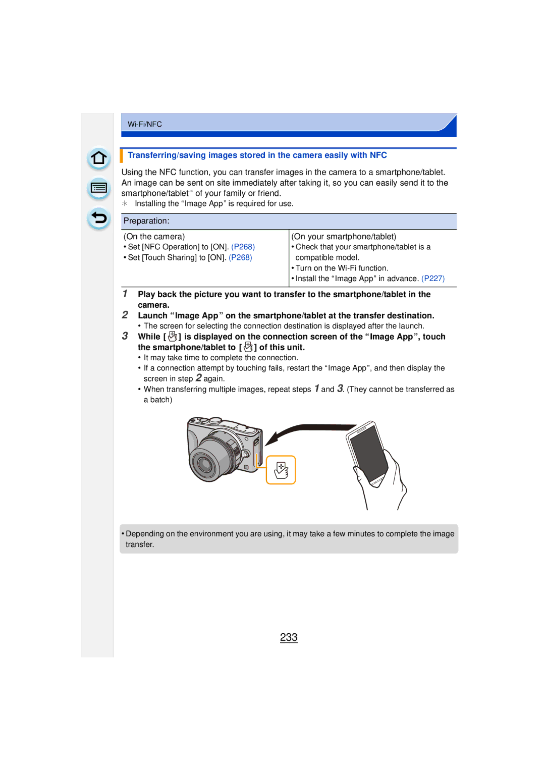 Panasonic DMCGF6KK owner manual 233, Preparation On the camera On your smartphone/tablet 