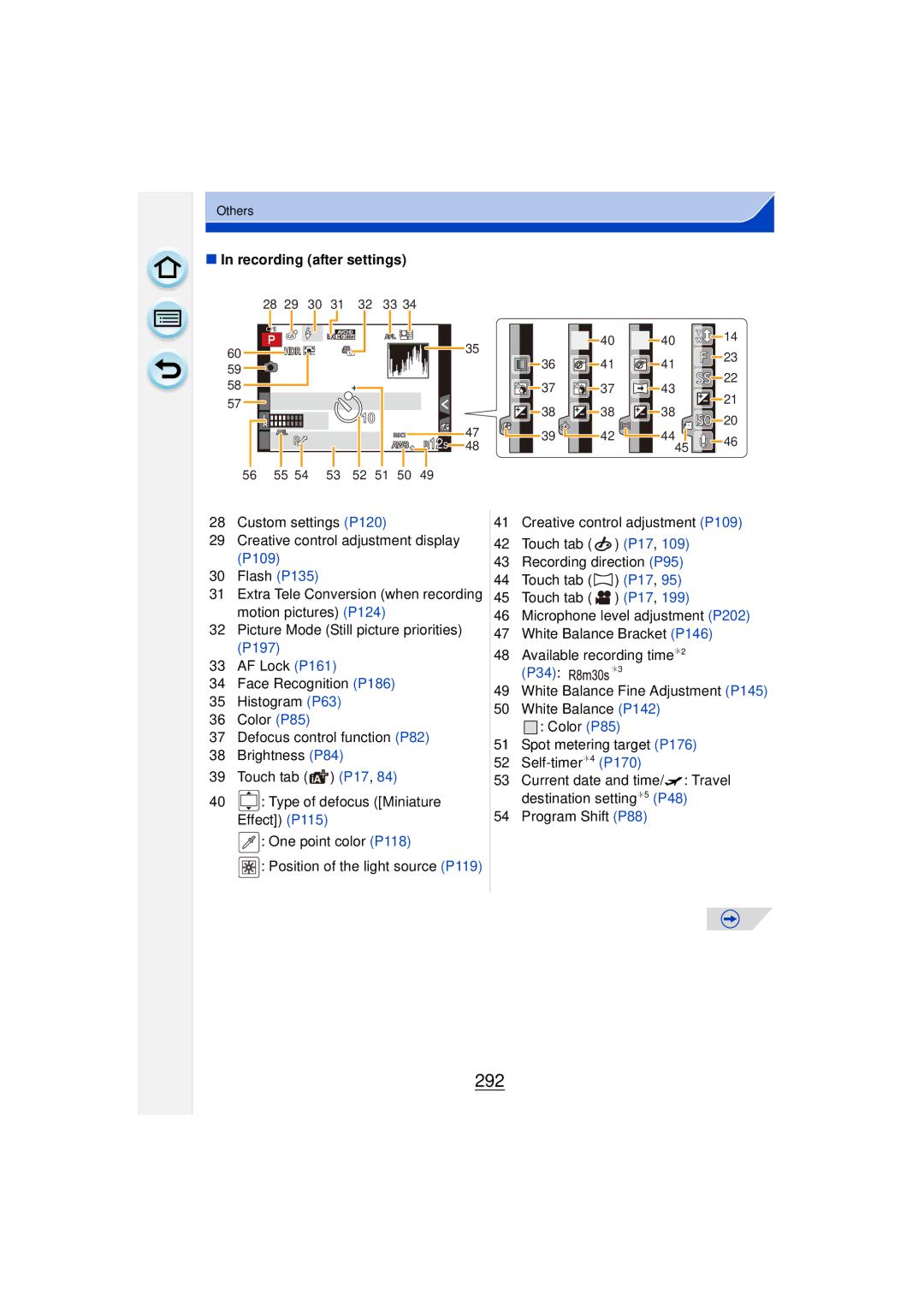 Panasonic DMCGF6KK owner manual 292, Recording after settings 