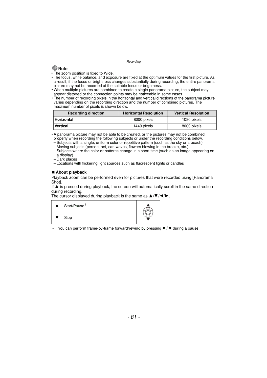 Panasonic DMCTS4D, DMCTS4K, DMCTS4A, DMC-TS4K owner manual About playback, Vertical 