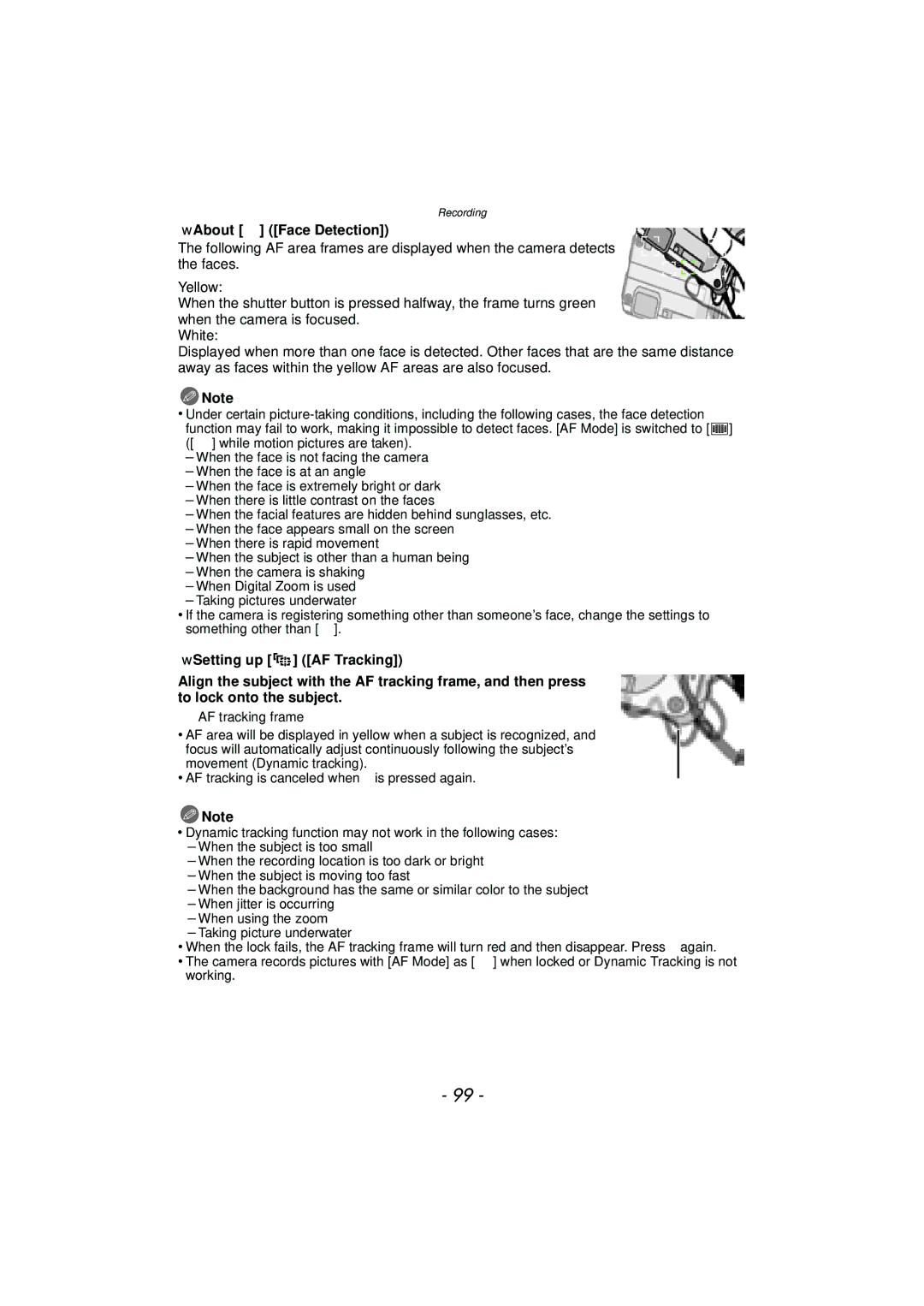 Panasonic DMCTS4K, DMCTS4D, DMCTS4A, DMC-TS4K owner manual About š Face Detection 