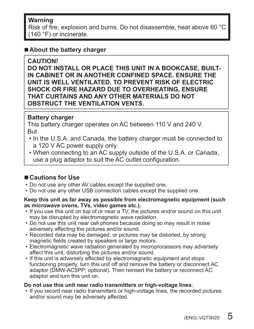 Panasonic DMCZS8K manual Duqlqj, $ErxwWkhEdwwhu\Fkdujhu, Dwwhu\Fkdujhu, &DXWLRQVIRU8VH 