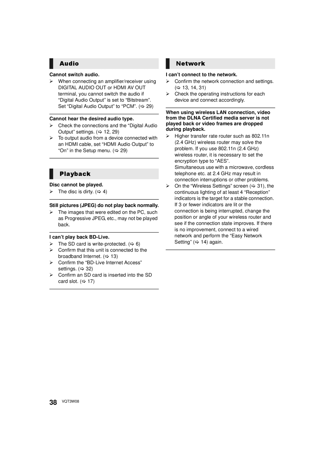 Panasonic DMP-BBT01 owner manual Playback 