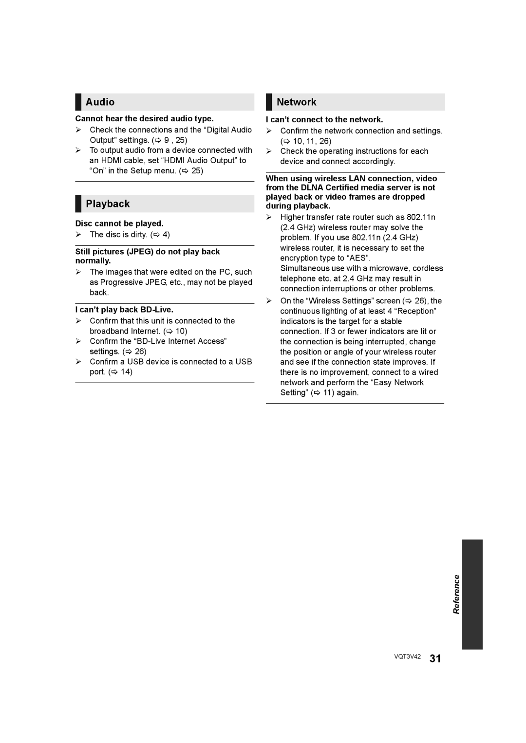 Panasonic DMP-BD77 operating instructions Audio, Playback 