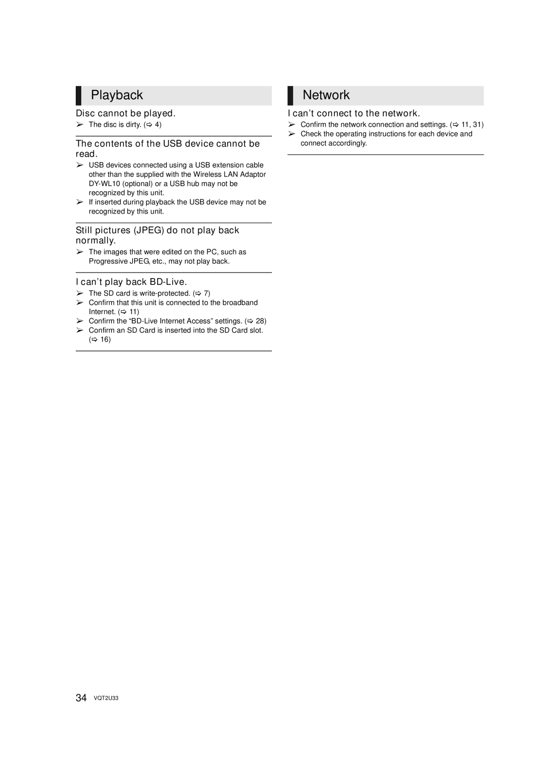 Panasonic DMP-BDT105 operating instructions Playback 