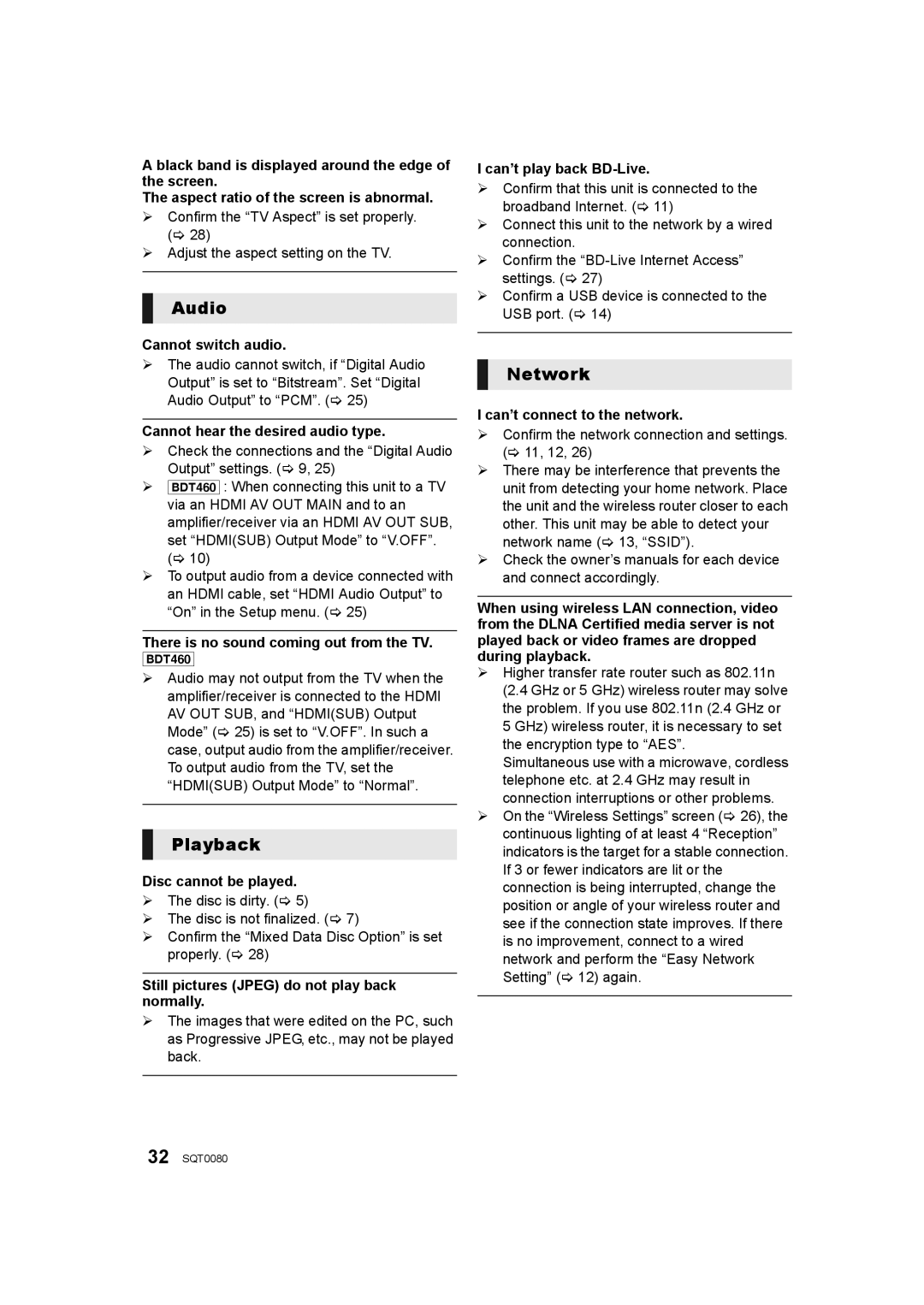 Panasonic DMP-BDT360, DMP-BDT361, DMP-BDT460 owner manual Playback 