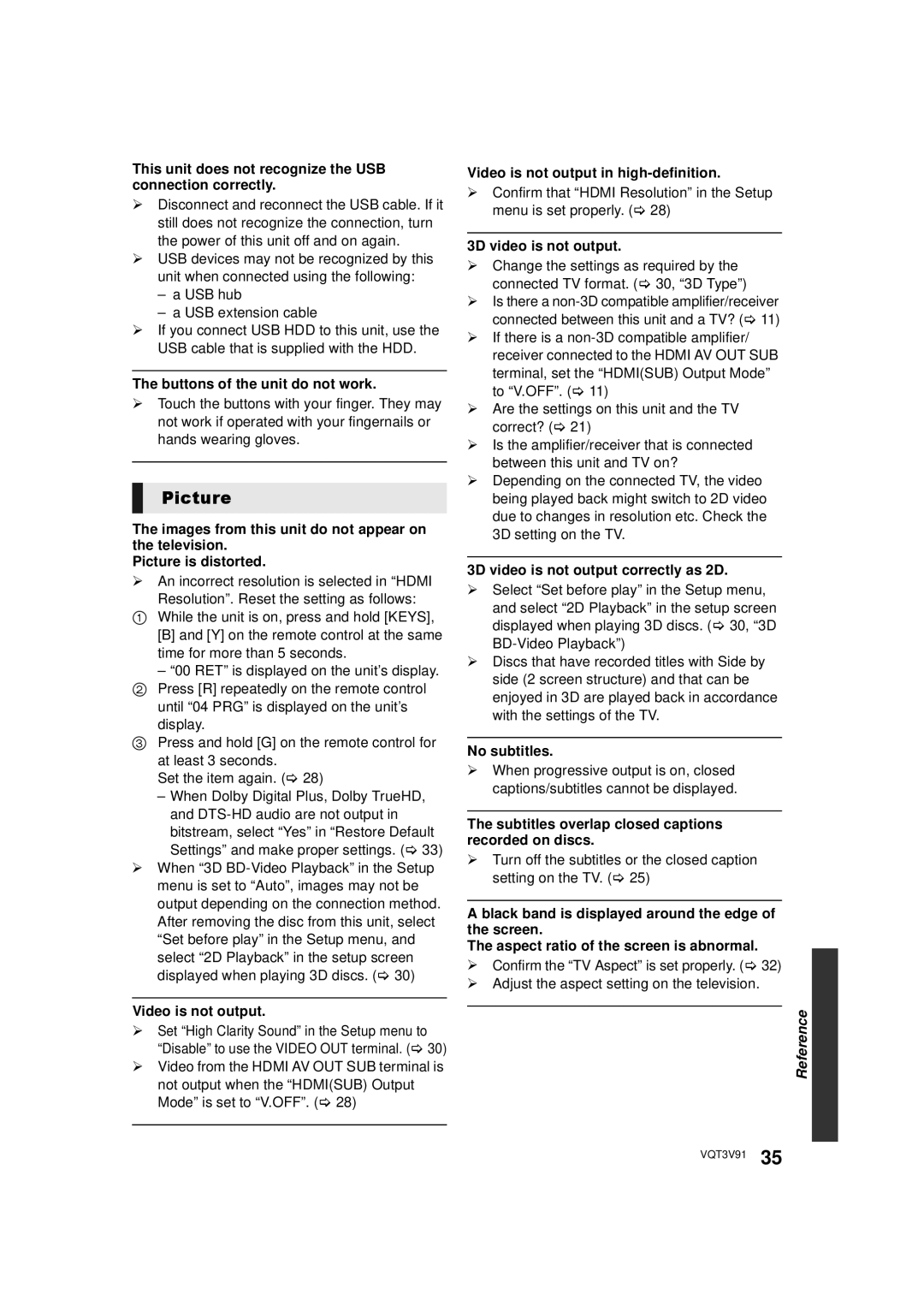 Panasonic DMP-BDT500 owner manual Picture 