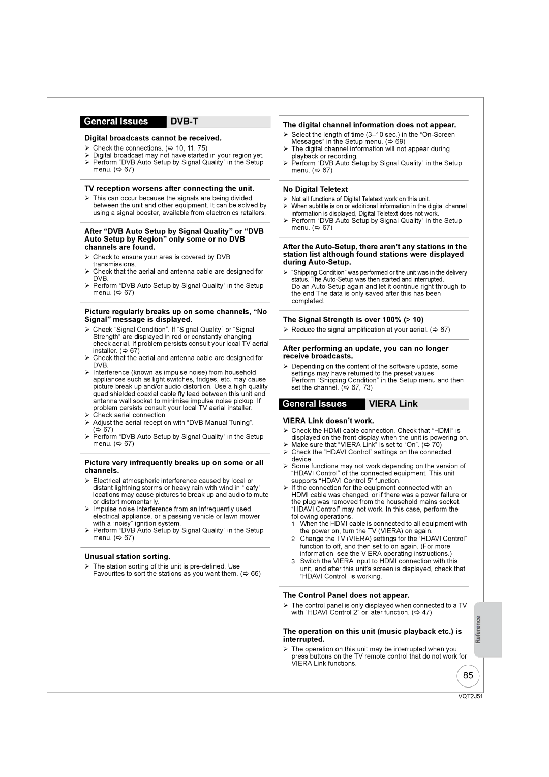 Panasonic DMR-EZ49VEB manual General Issues DVB-T 