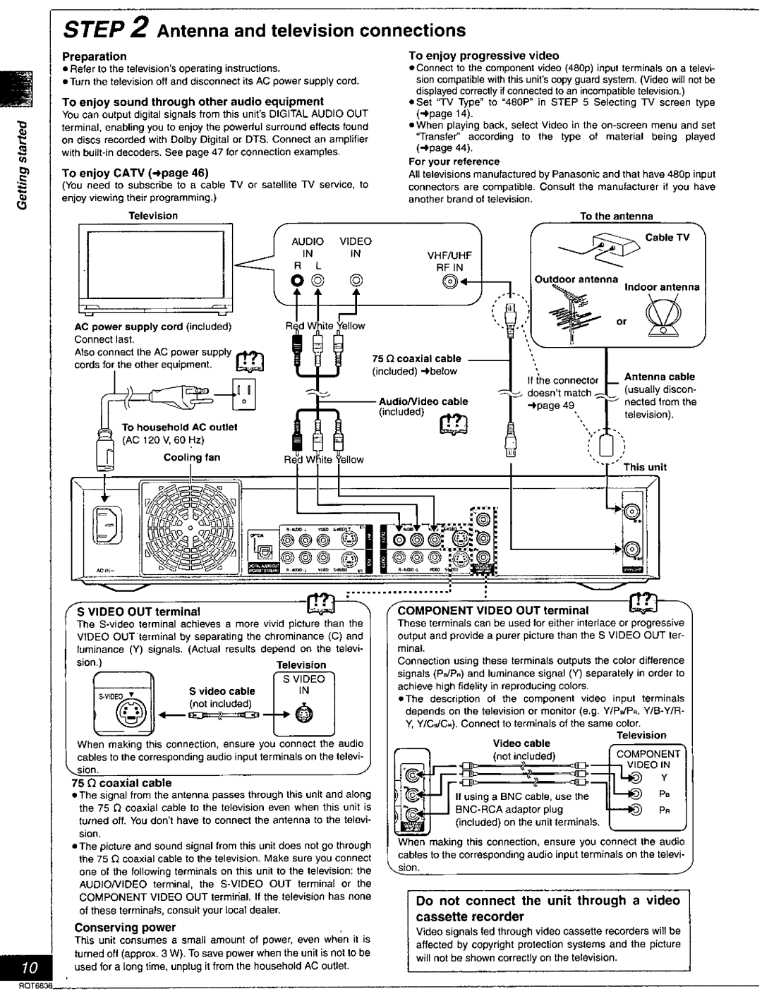 Panasonic DMR-T3030 manual 