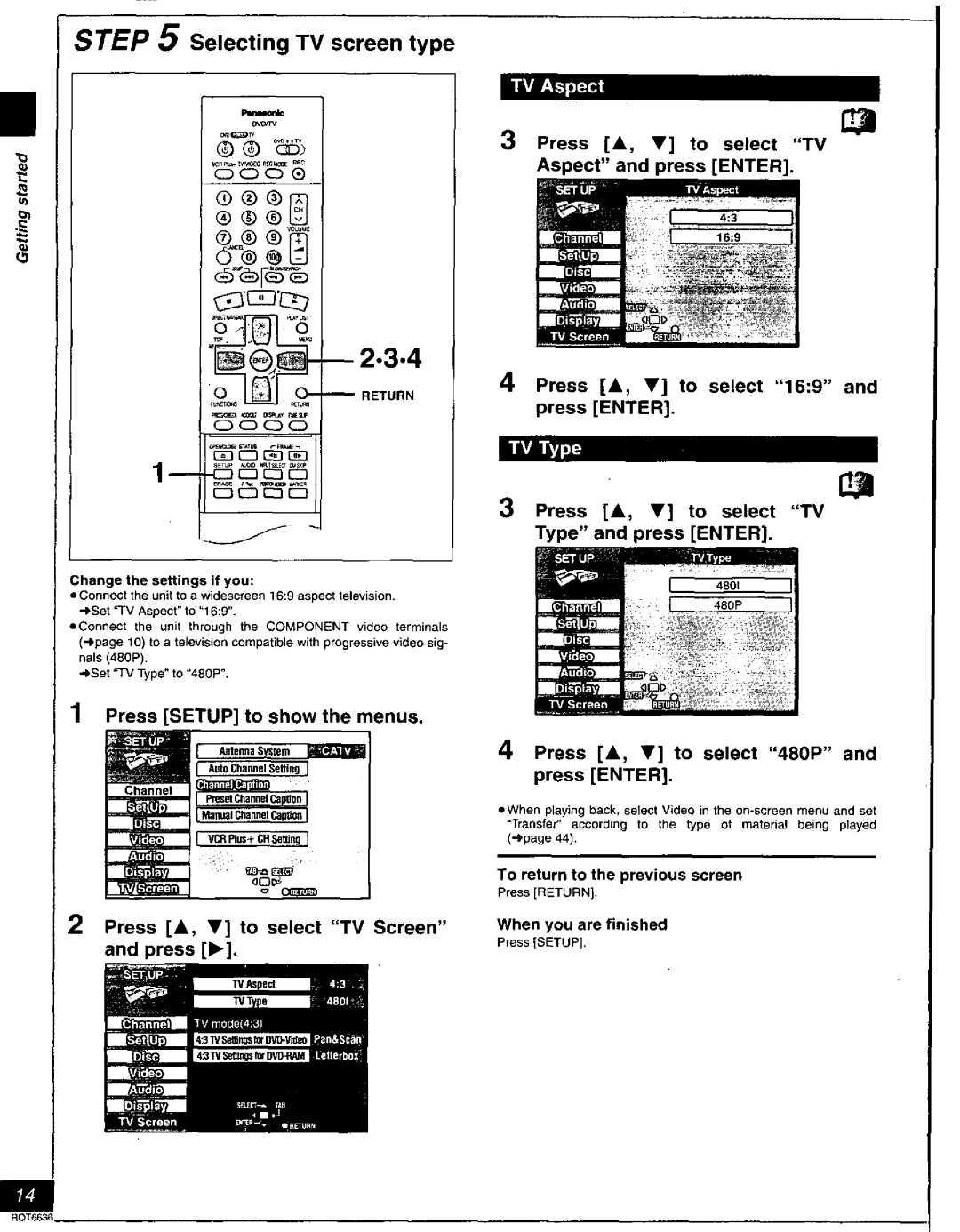 Panasonic DMR-T3030 manual 