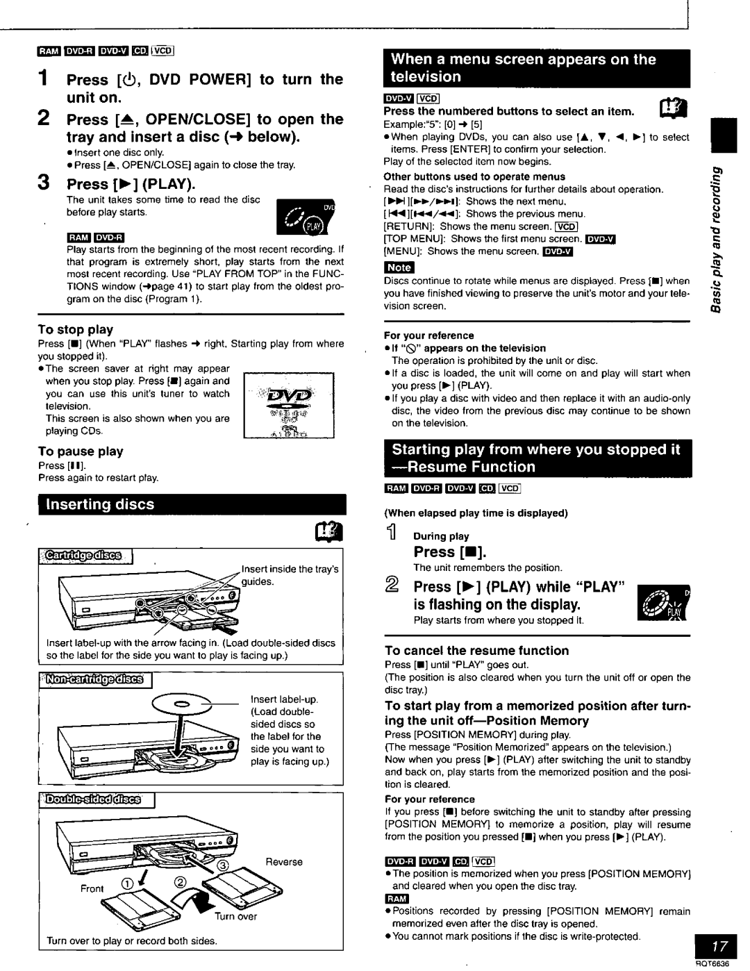 Panasonic DMR-T3030 manual 