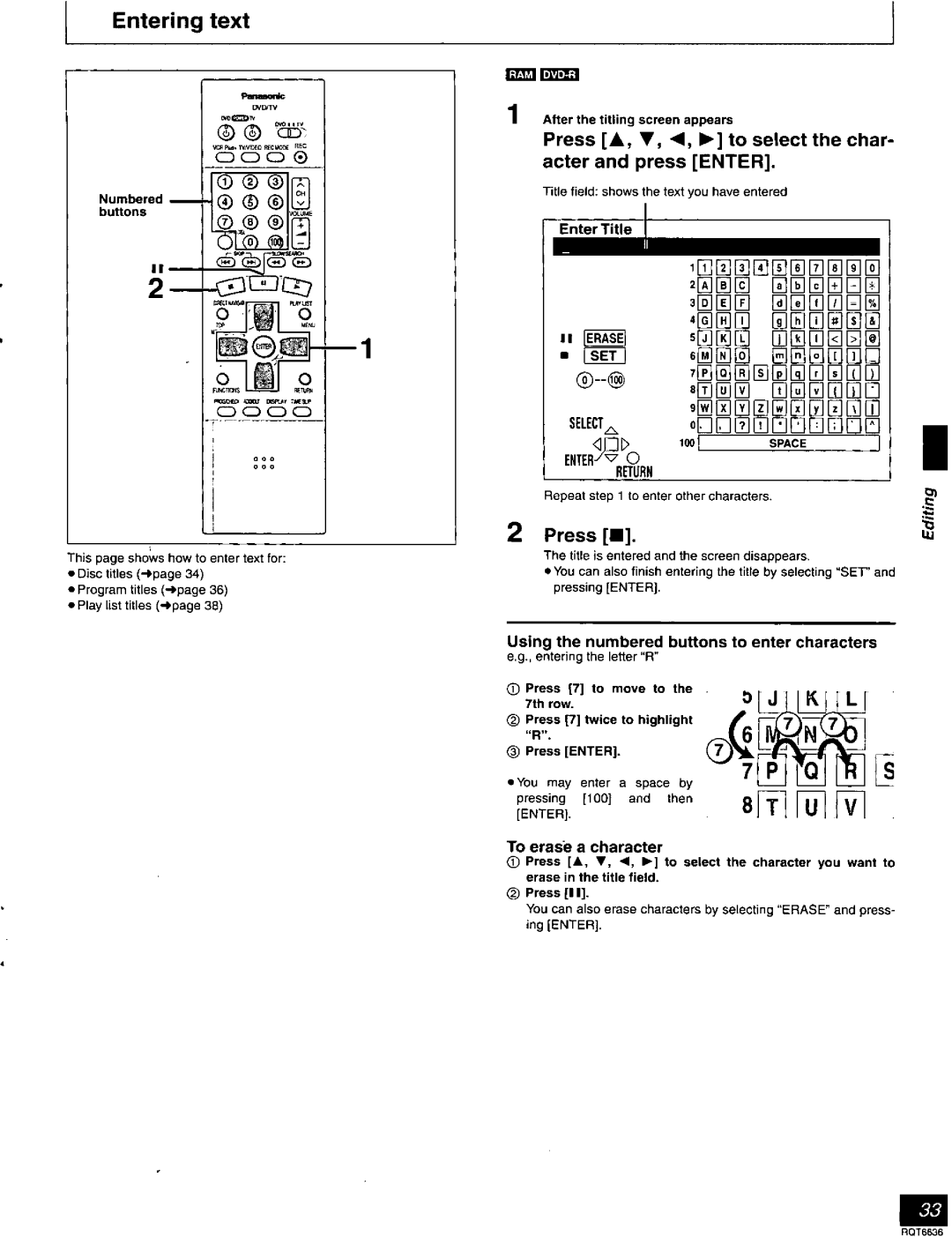 Panasonic DMR-T3030 manual 