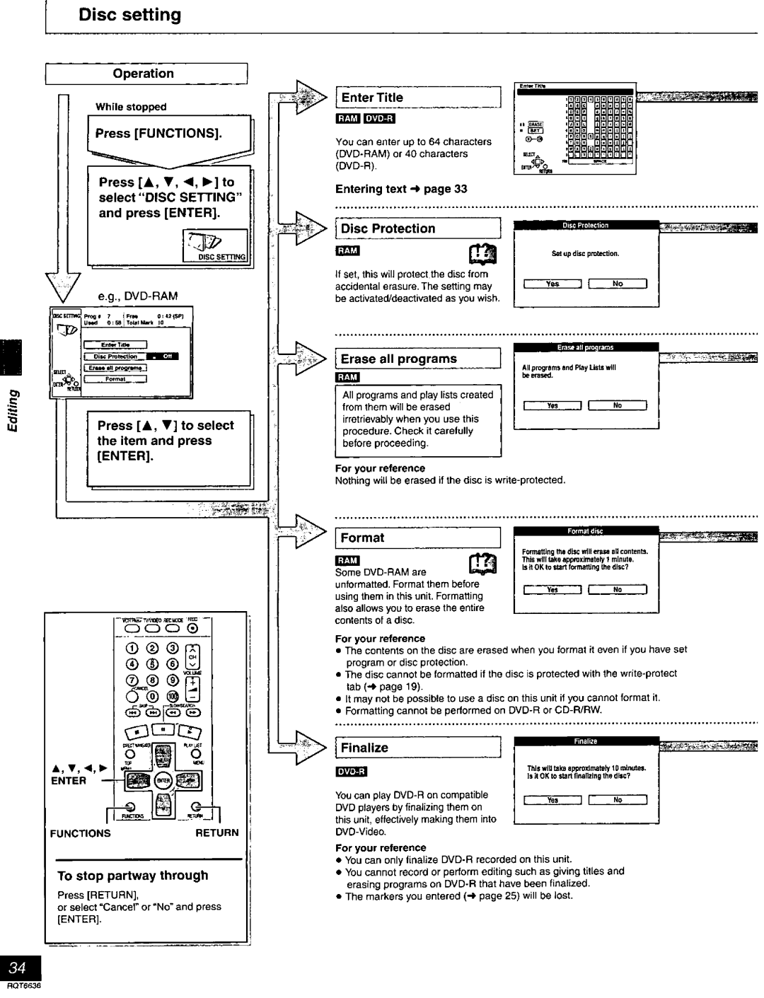 Panasonic DMR-T3030 manual 