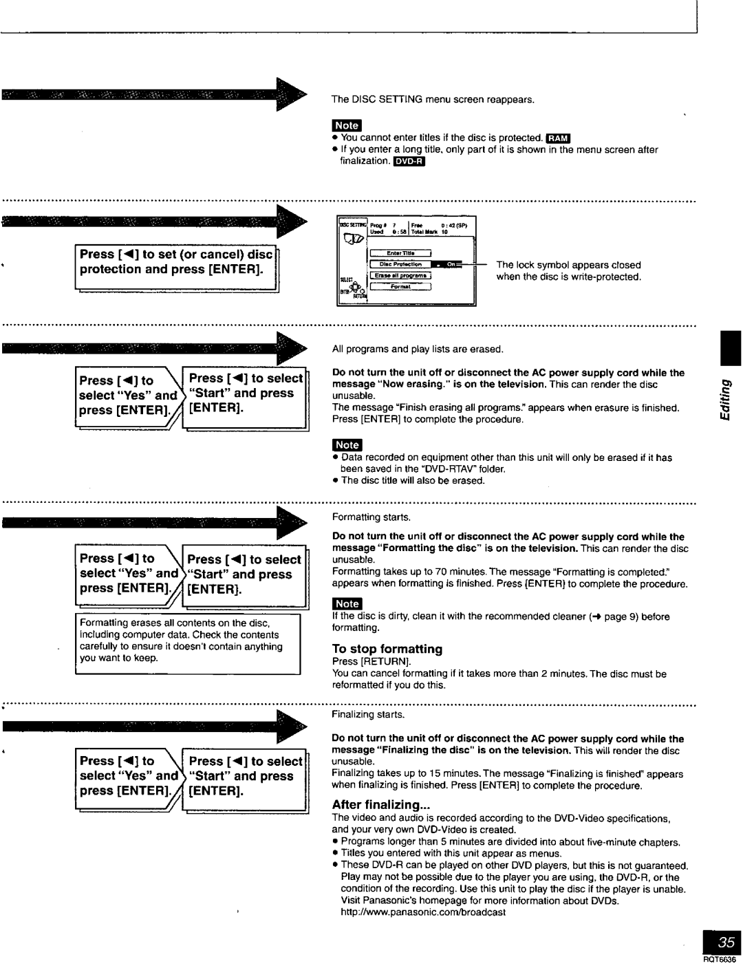 Panasonic DMR-T3030 manual 