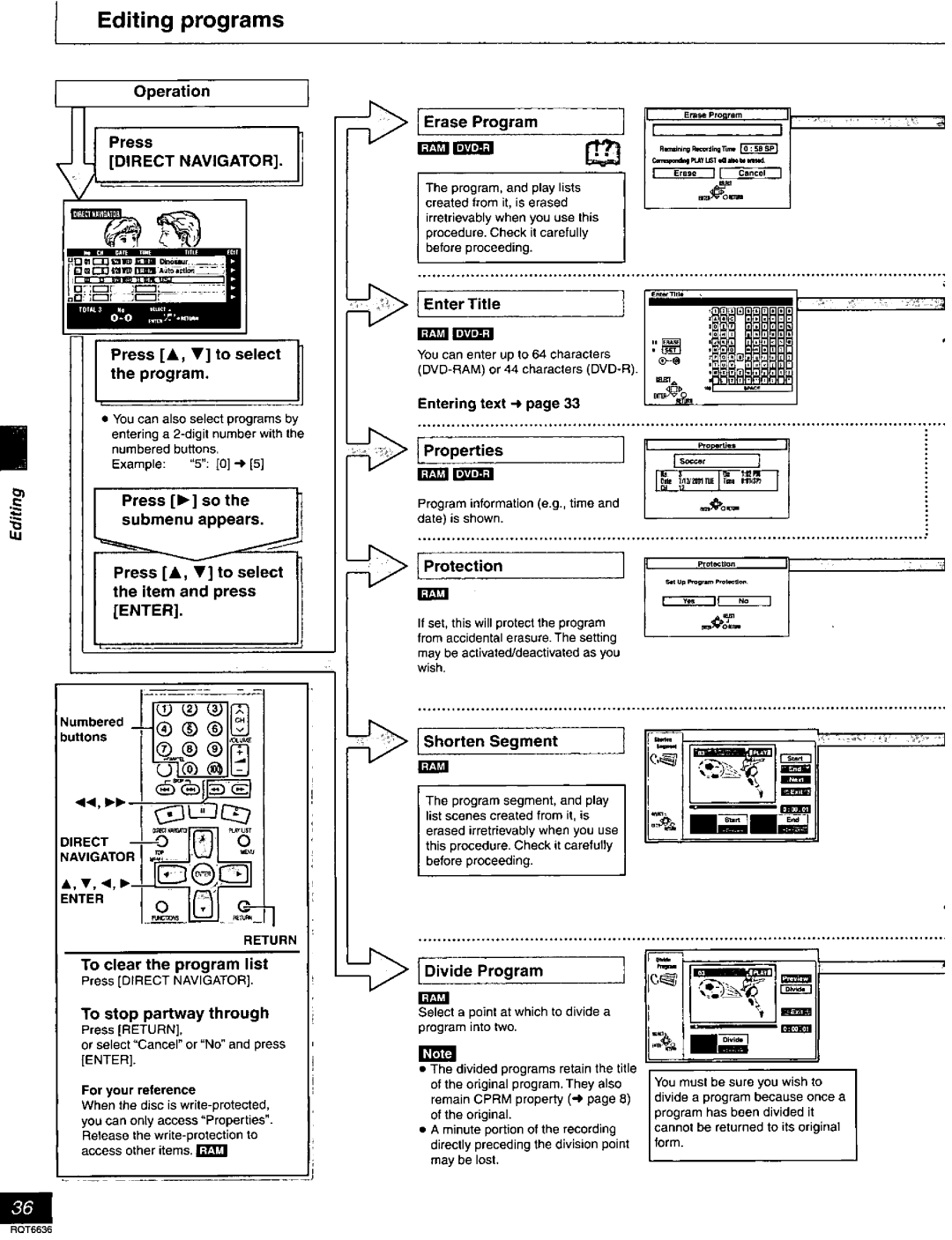 Panasonic DMR-T3030 manual 