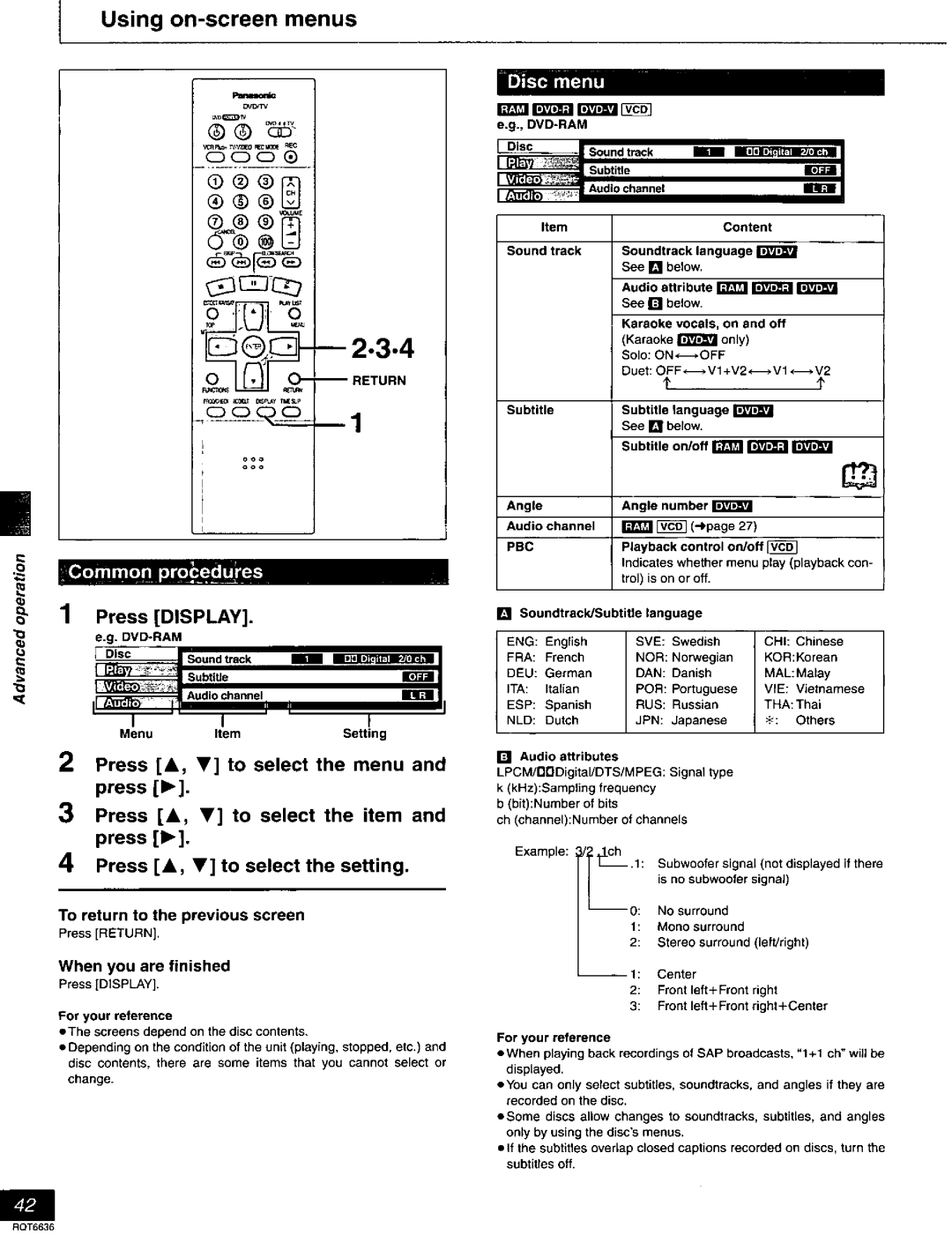 Panasonic DMR-T3030 manual 