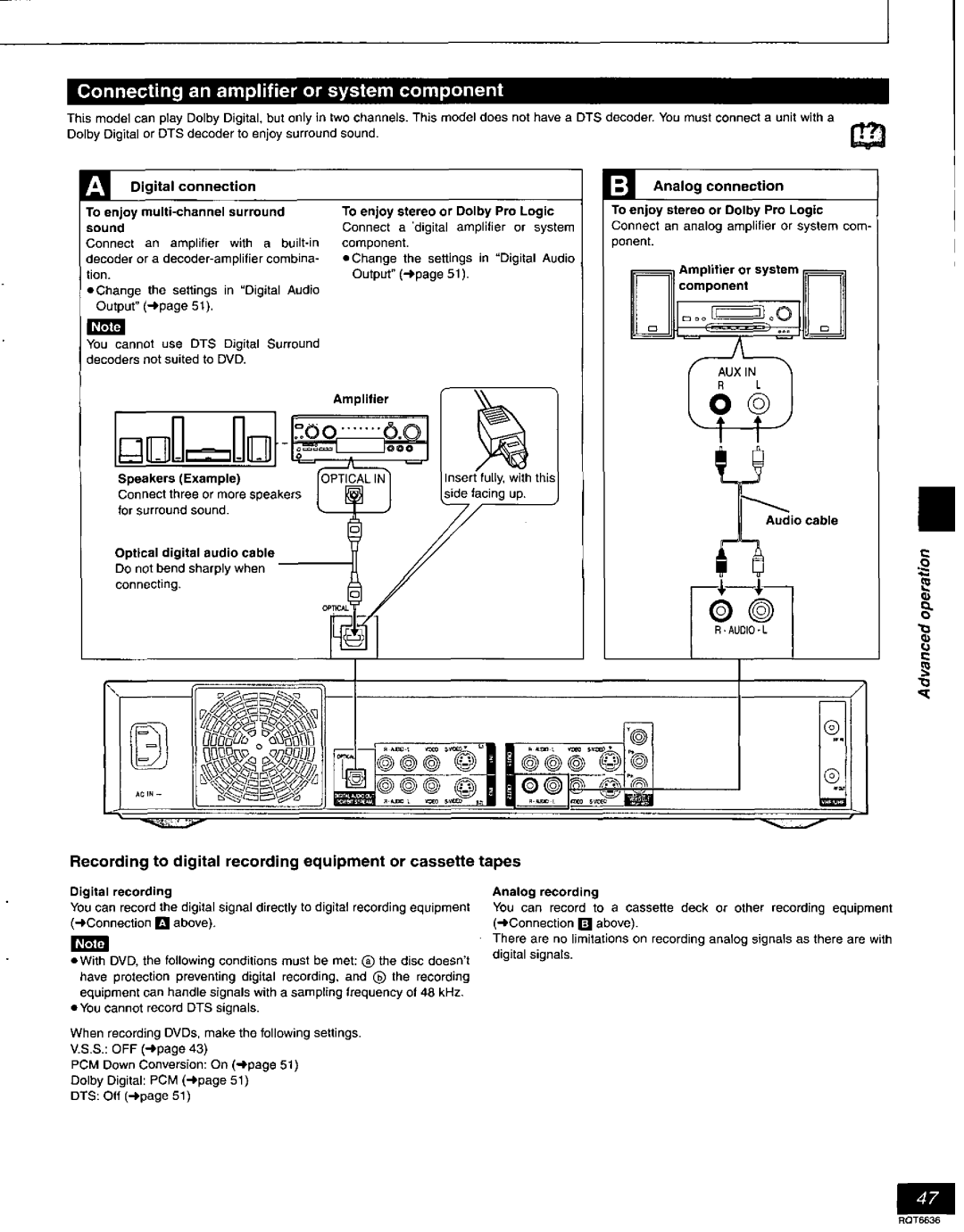 Panasonic DMR-T3030 manual 