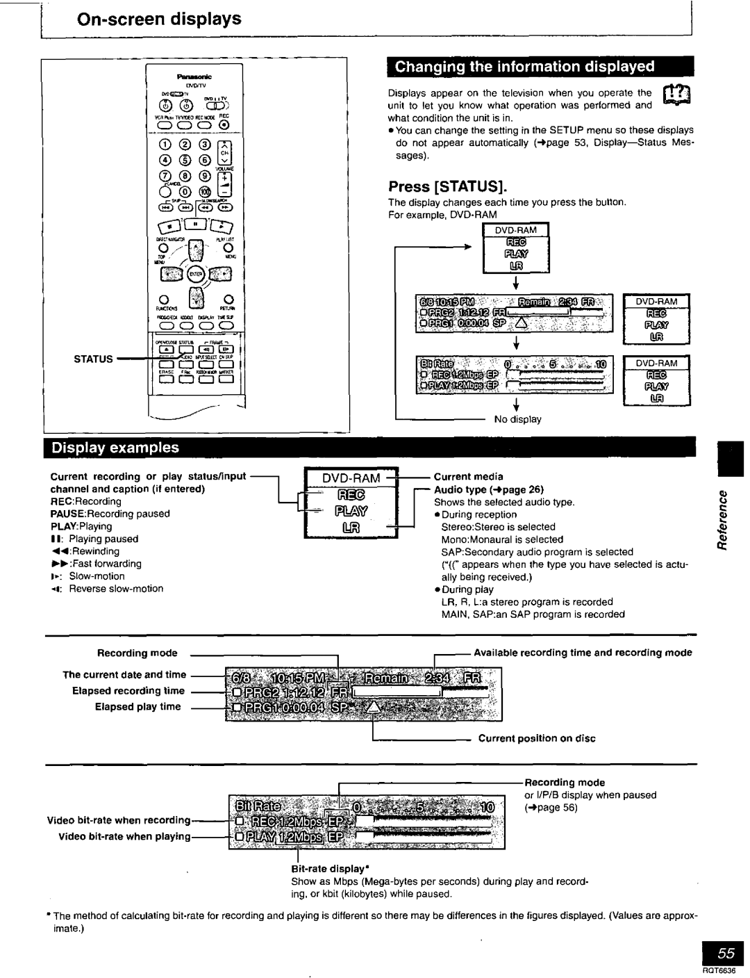 Panasonic DMR-T3030 manual 