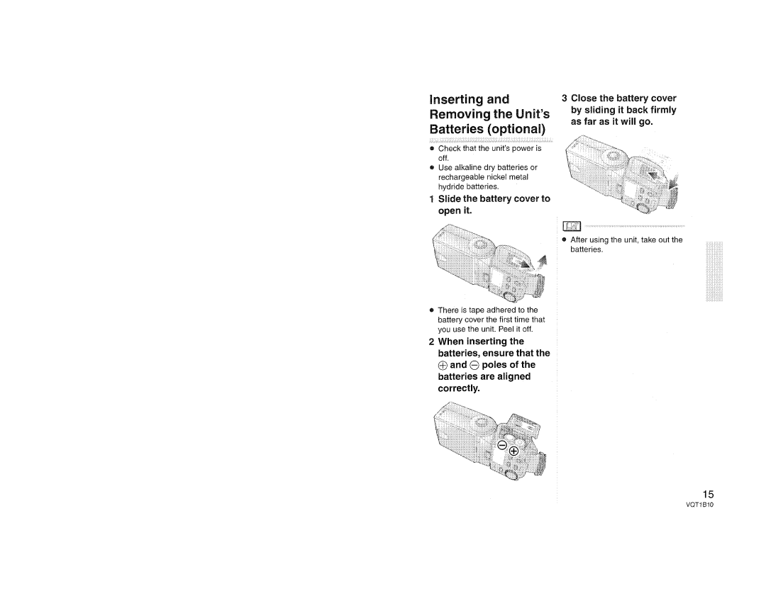 Panasonic DMW-FL360 manual 