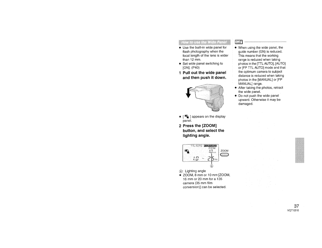 Panasonic DMW-FL360 manual 