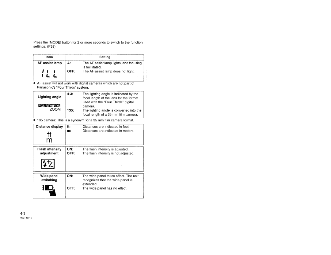 Panasonic DMW-FL360 manual 