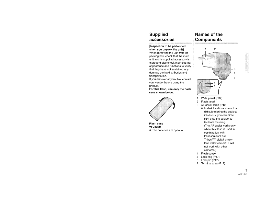 Panasonic DMW-FL360 manual 