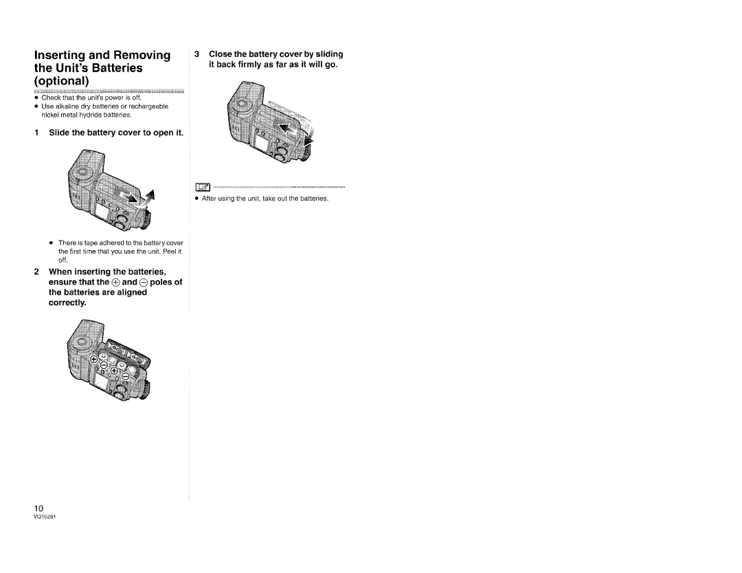 Panasonic DMW-FL500 manual 