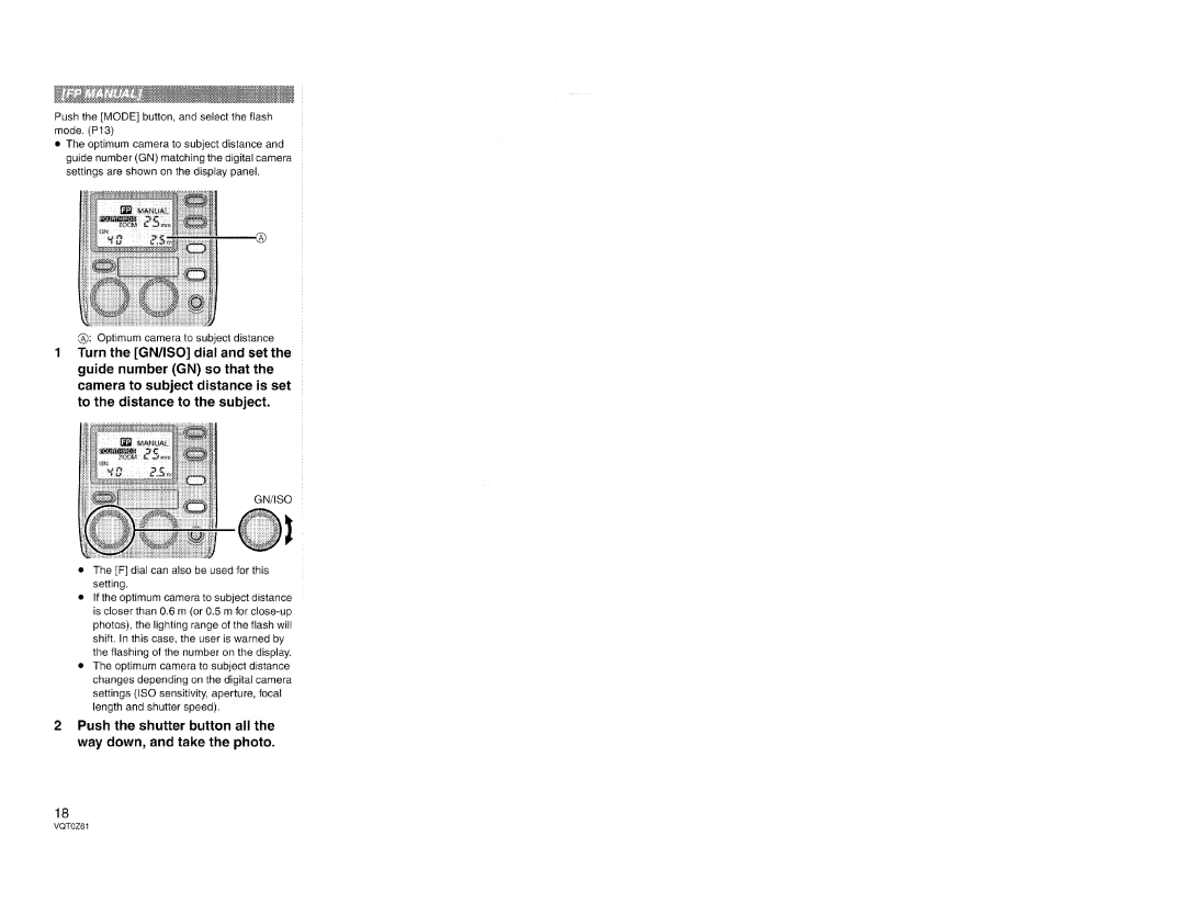 Panasonic DMW-FL500 manual 