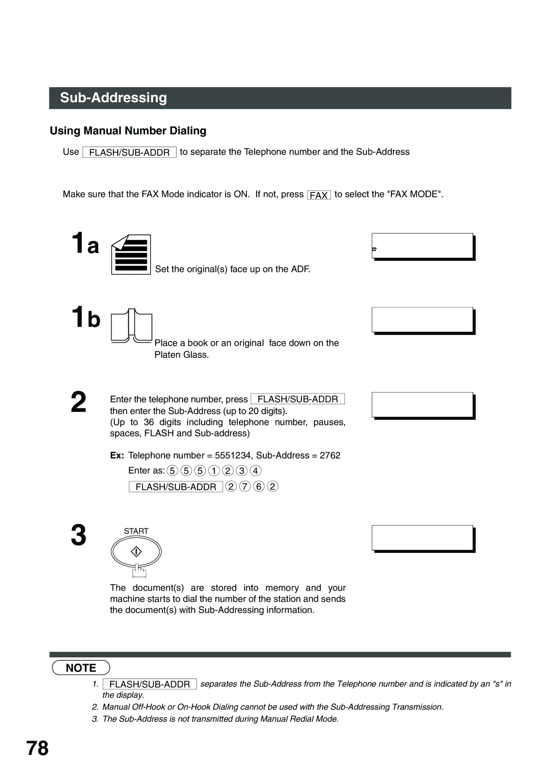 Panasonic DP-135FP appendix Using Manual Number Dialing, Use, Enter the telephone number, press 