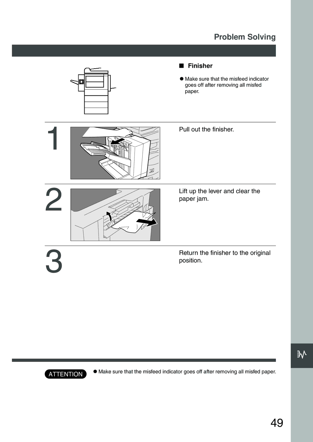 Panasonic DP-200 manual Finisher 