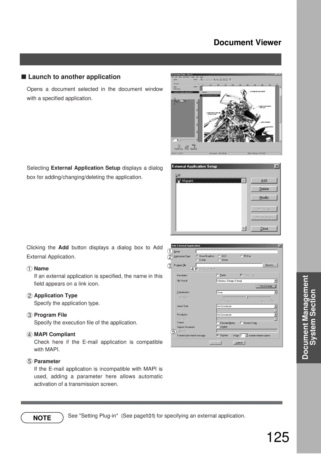 Panasonic DP-3000, DP-2000 manual 125, Mapi Compliant 