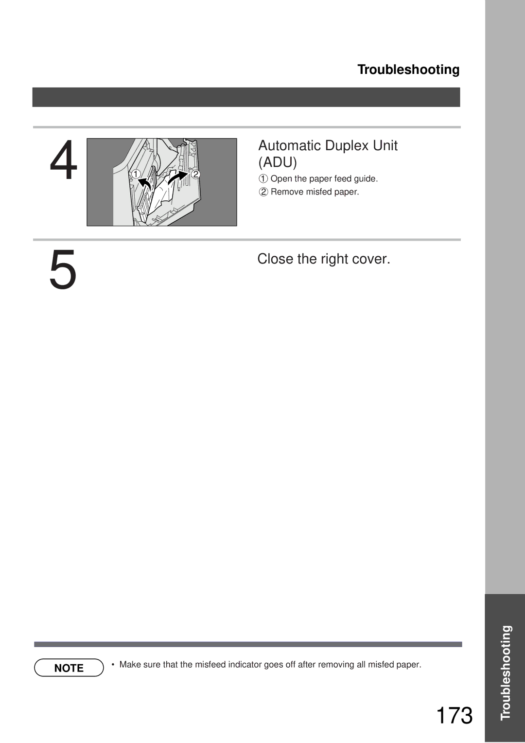 Panasonic DP-3000, DP-2000 manual 173, Adu 