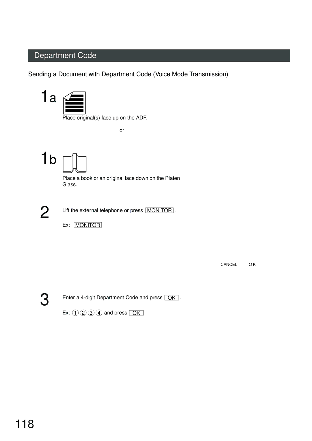 Panasonic DP-2500, DP-3000 manual 118 