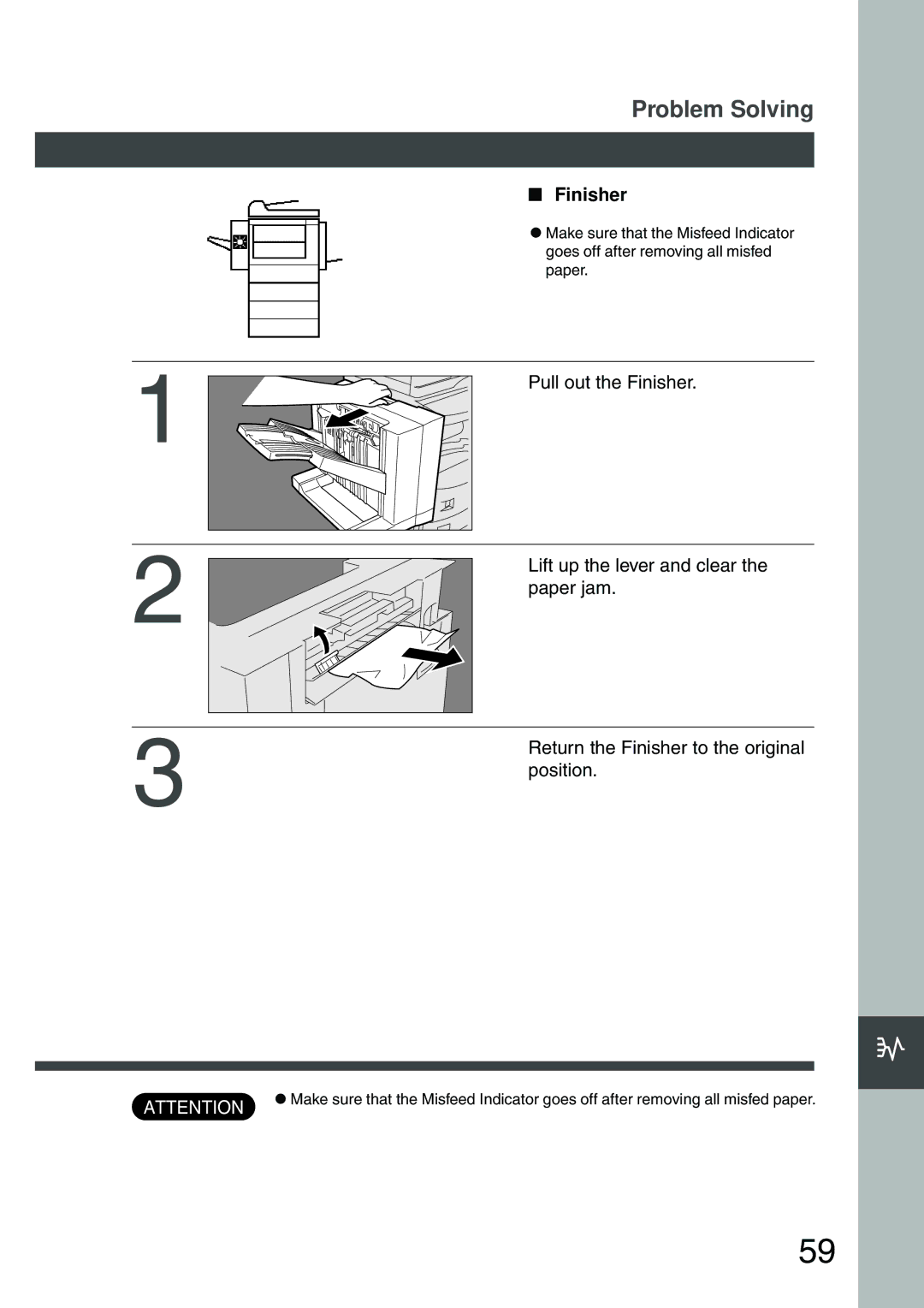 Panasonic DP-2500 manual Finisher 