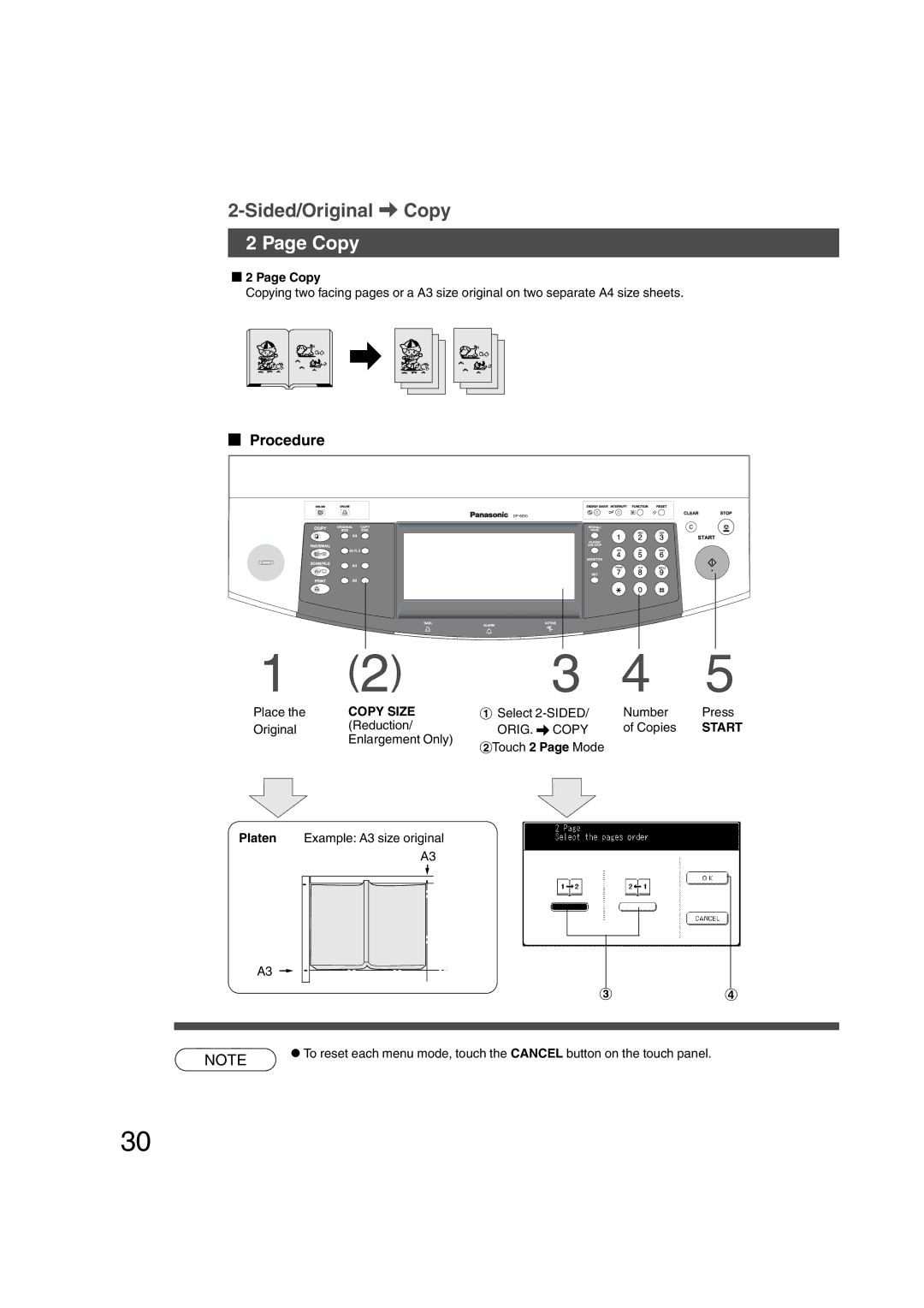 Panasonic DP-6010, DP-3510 manual Copy 