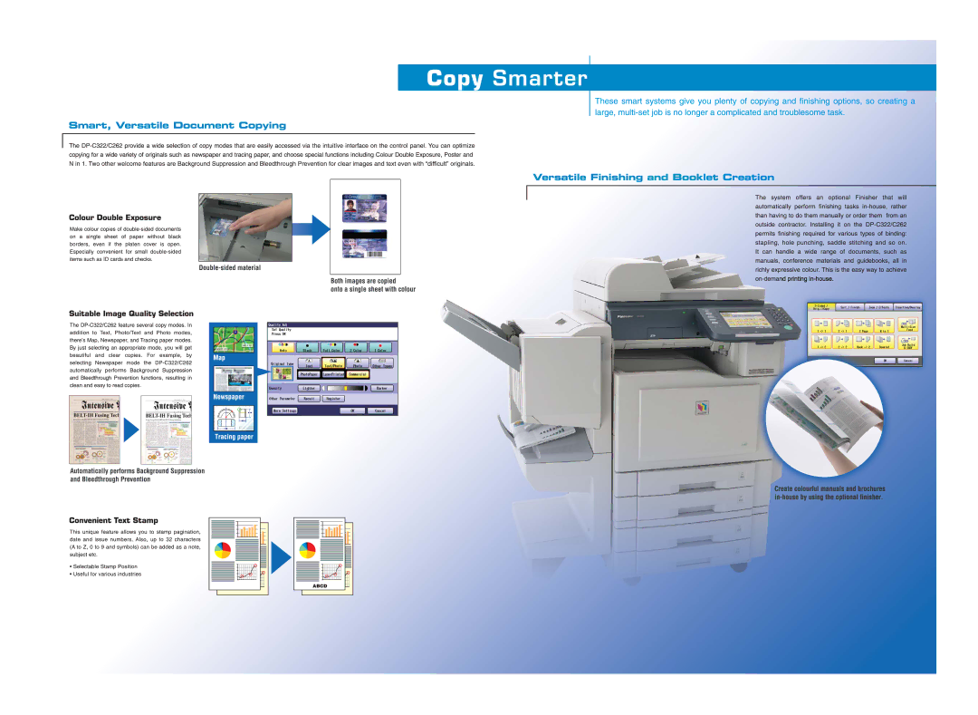 Panasonic DP-C262, DP-C322 manual 