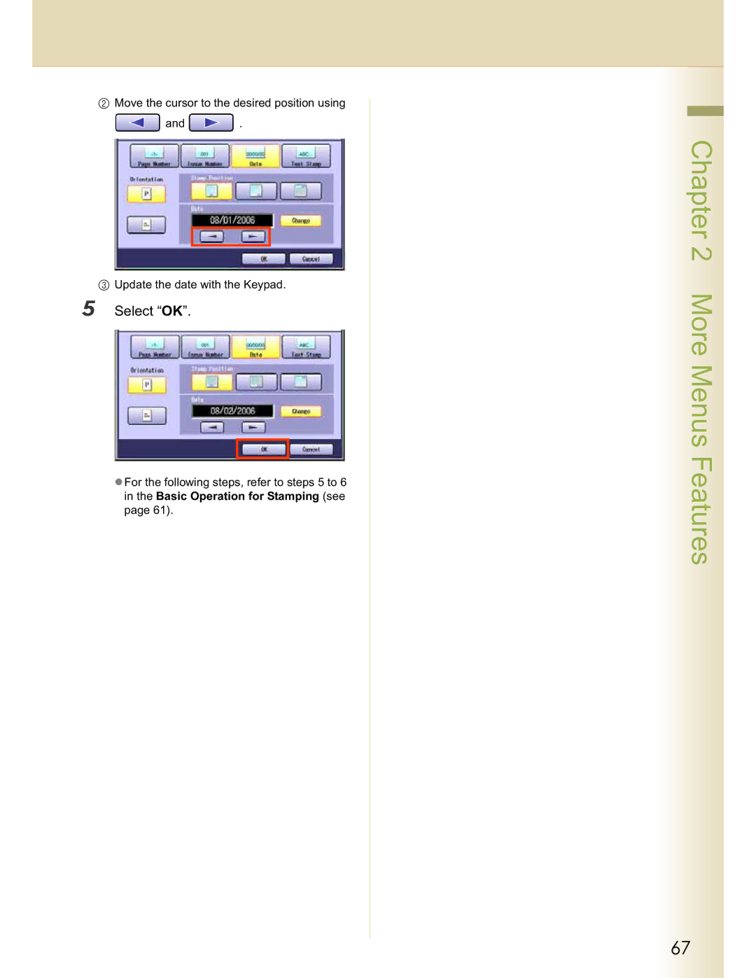 Panasonic C263, DP-C354, DP-C323, C213, C264 manual Select OK 