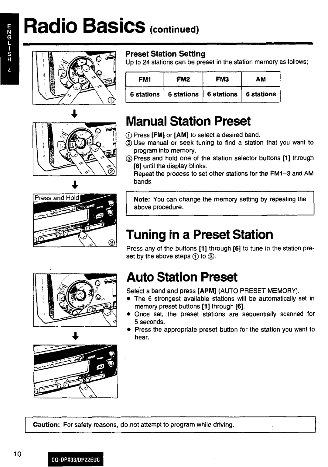 Panasonic DP22EUC manual