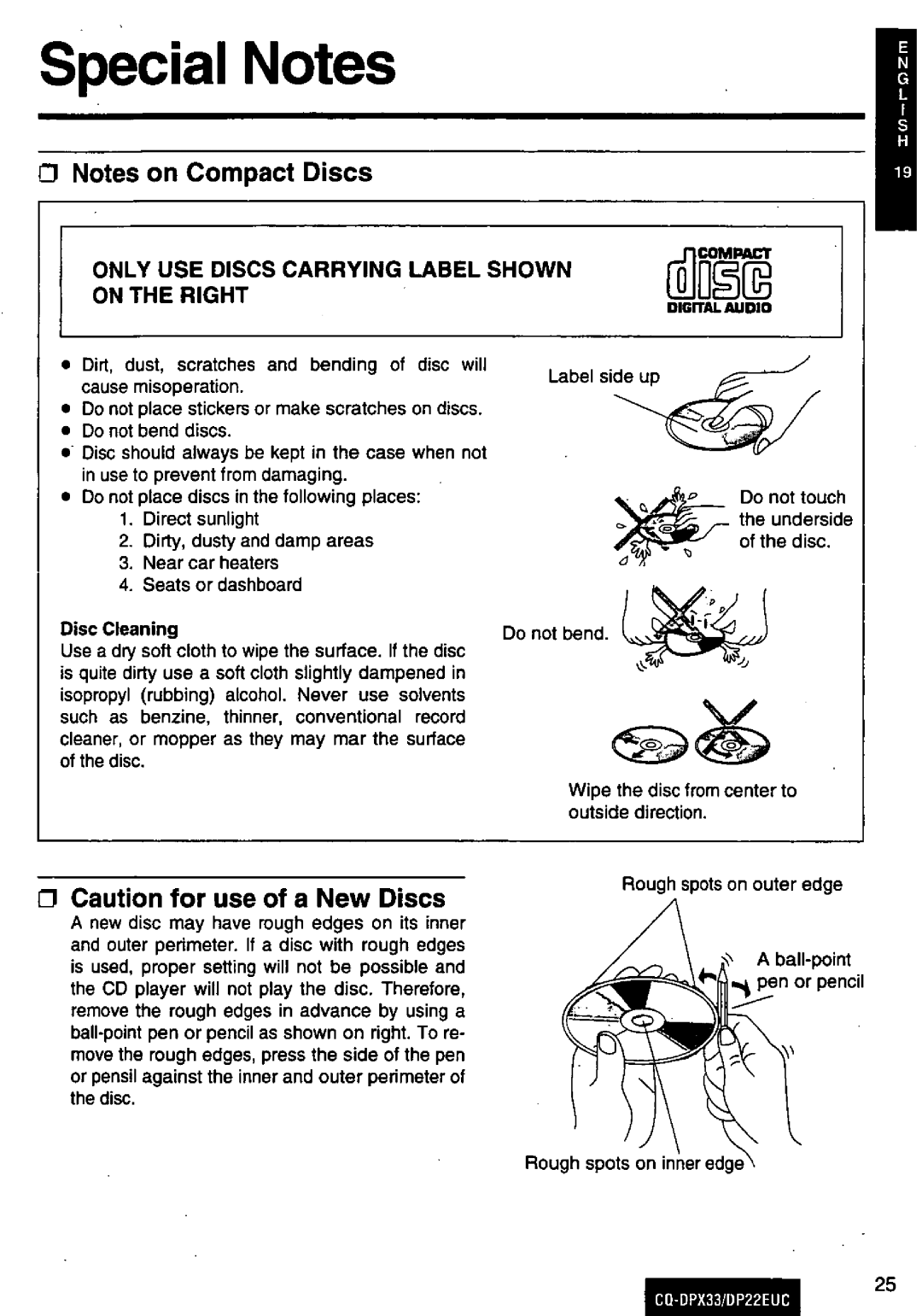 Panasonic DP22EUC manual