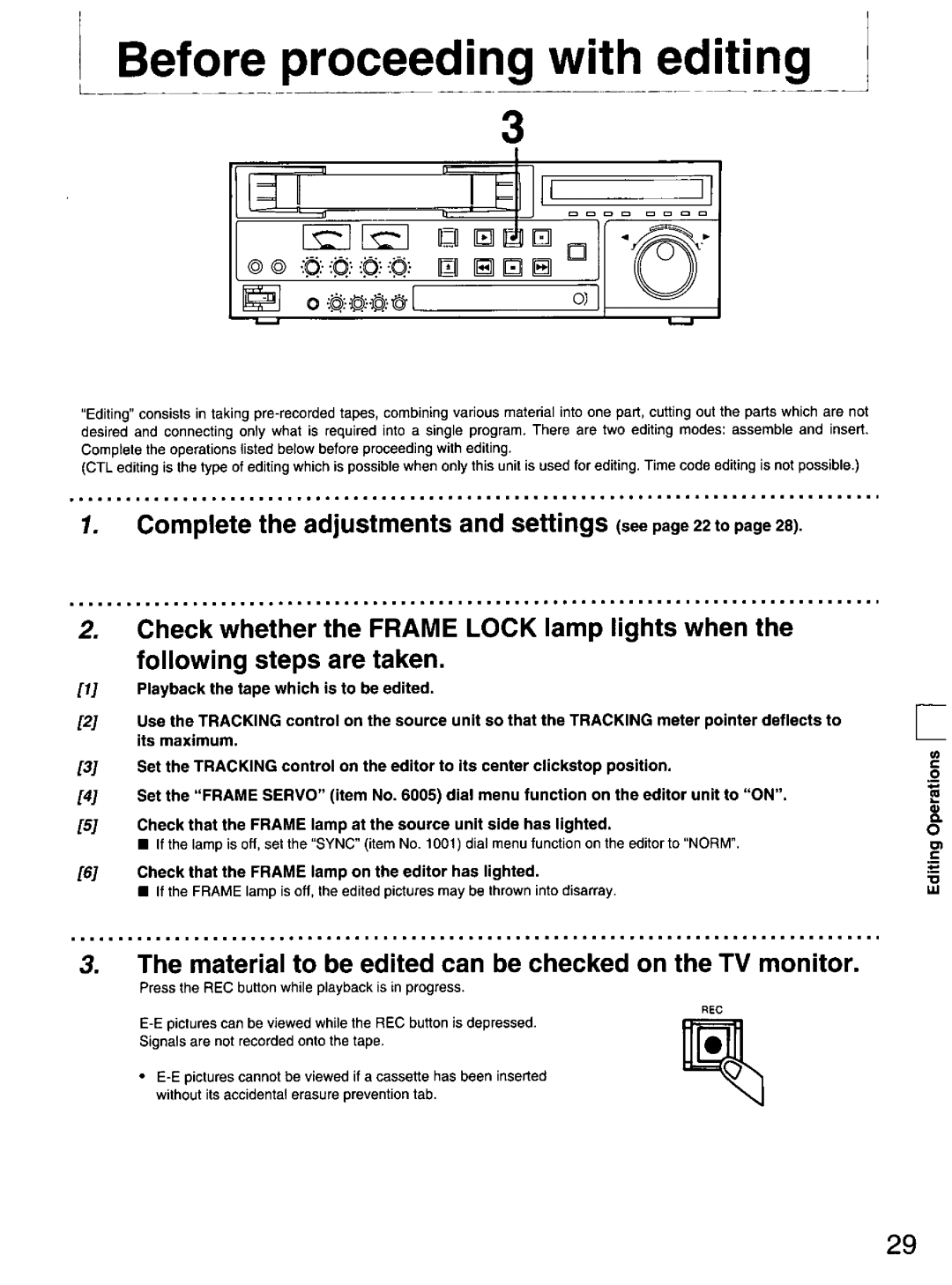 Panasonic DS850 manual 