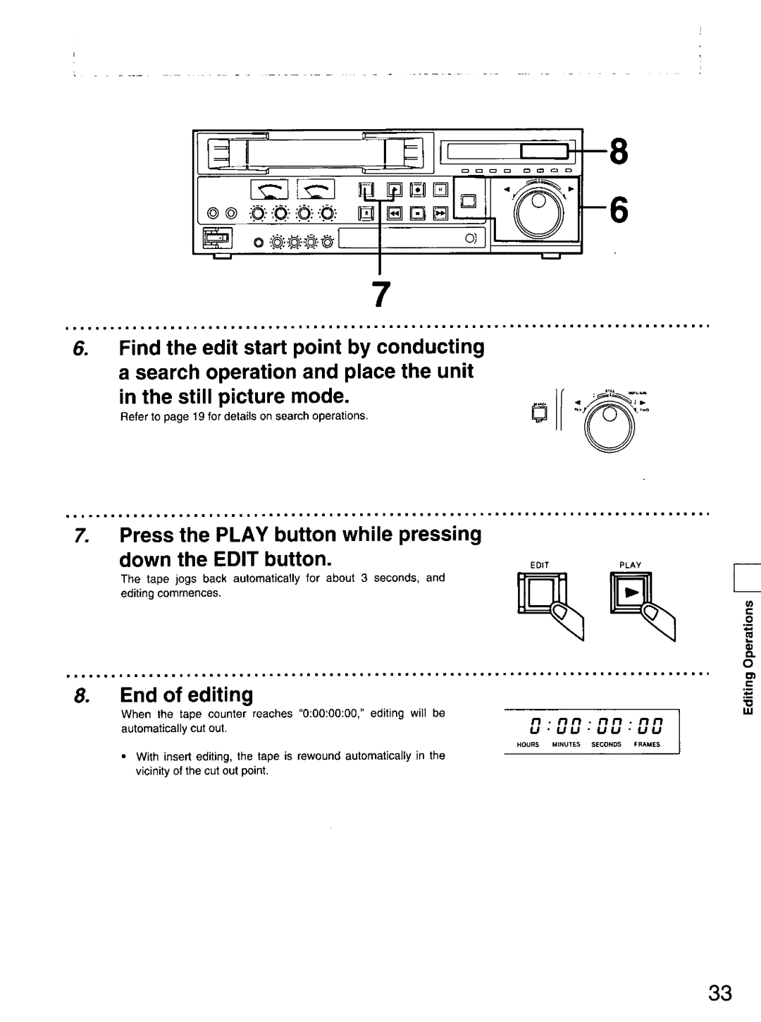 Panasonic DS850 manual 