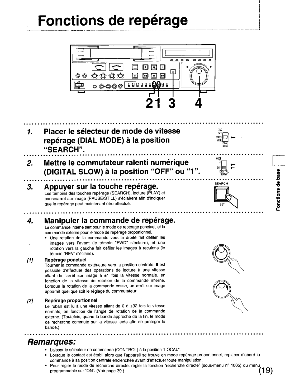 Panasonic DS850 manual 