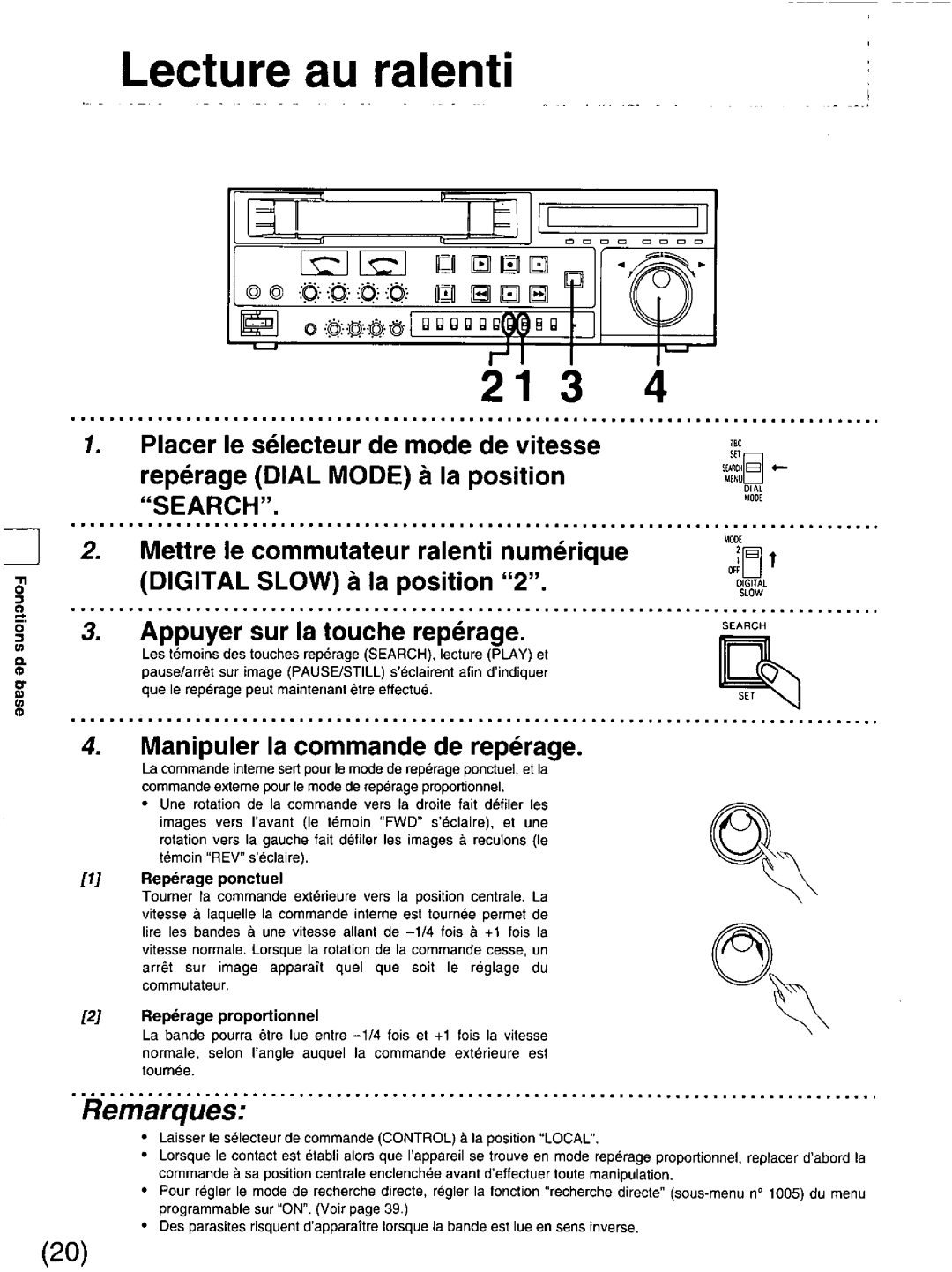 Panasonic DS850 manual 