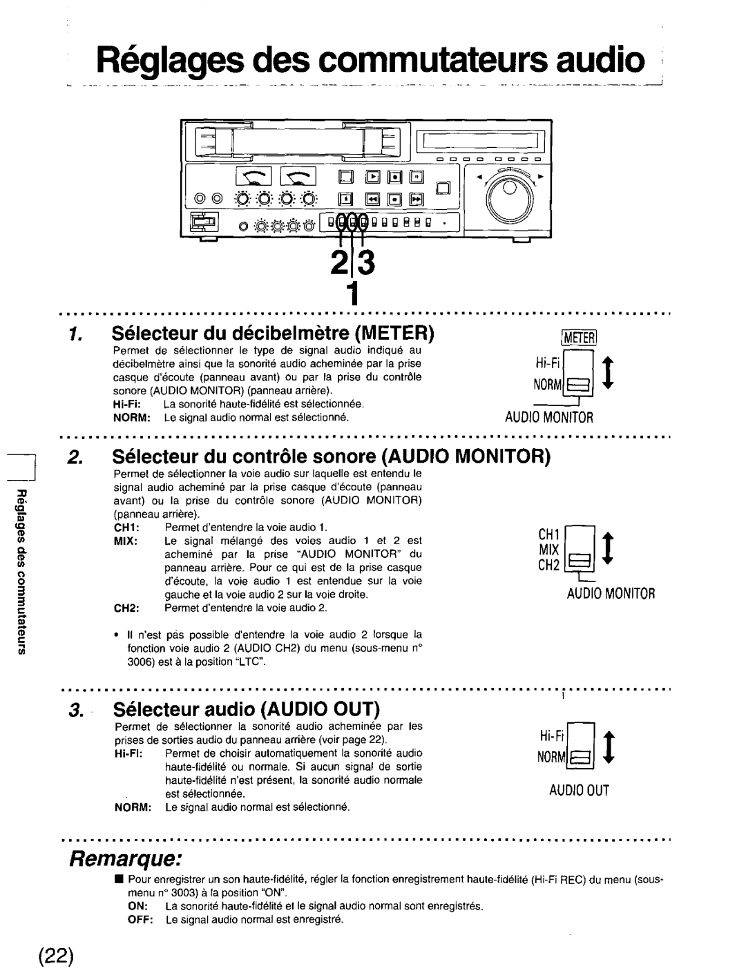 Panasonic DS850 manual 