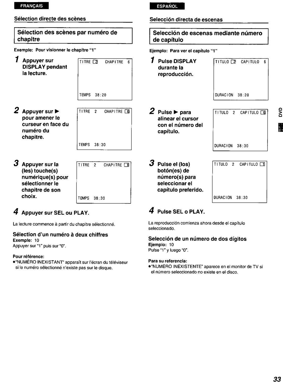 Panasonic DVD-A100 u CA manual 