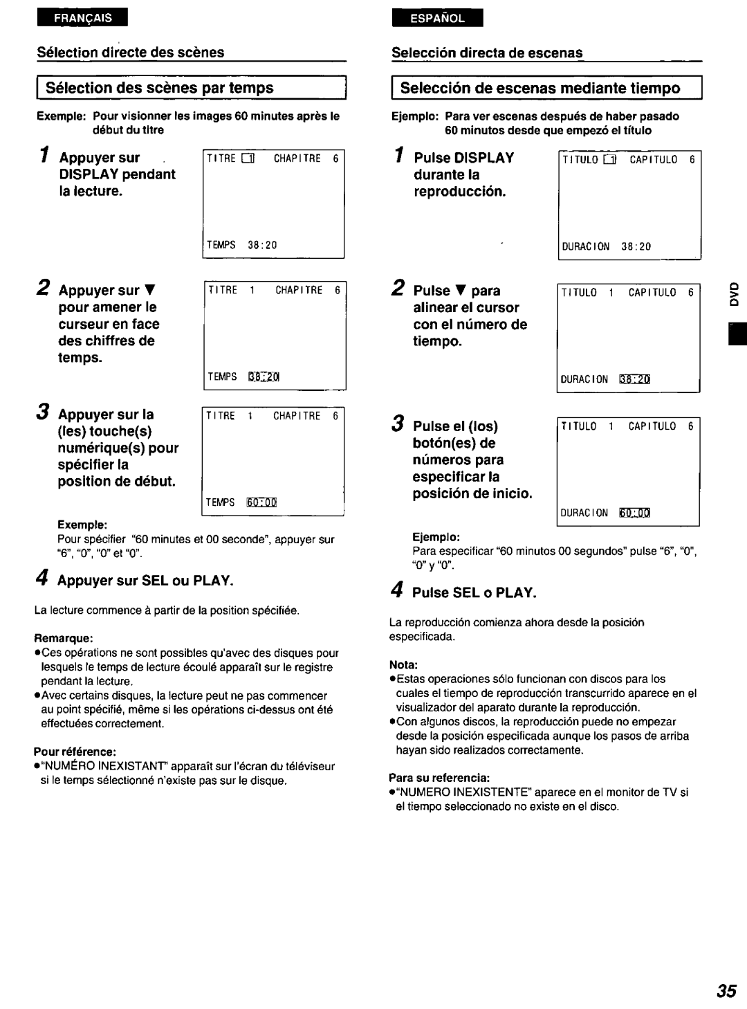 Panasonic DVD-A100 u CA manual 