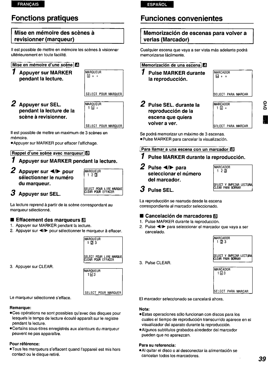 Panasonic DVD-A100 u CA manual 